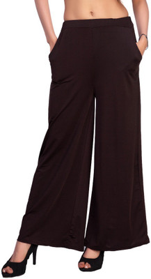 

Comix Regular Fit Women's Pink Trousers, Dark;pink