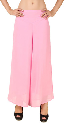 

Ess Cee Regular Fit Women's Pink Trousers, Light pink