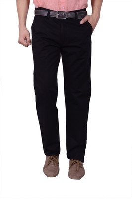 

Studio Nexx Regular Fit Men's Black Trousers