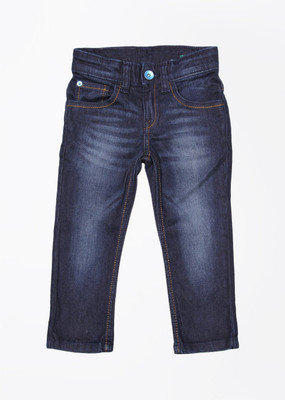 

United Colors of Benetton. Slim Fit Boys Dark Blue Trousers, 901