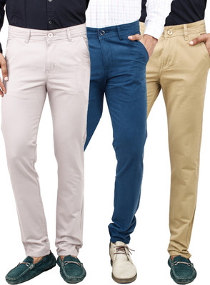 

Uber Urban Slim Fit Men's Multicolor Trousers