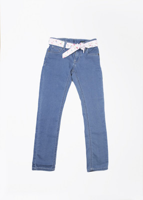 

United Colors of Benetton. Slim Girl's Blue Jeans(Pack of 2, 902