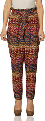 Miss Chase Regular Fit Women Multicolor Trousers