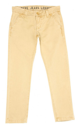 

Pepe Jeans Slim Fit Boys Brown Trousers, Khaki