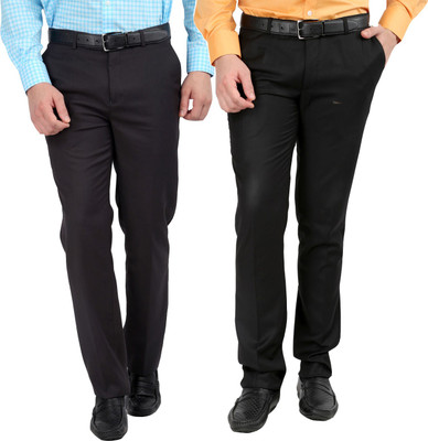 INSPIRE Slim Fit Men Multicolor Trousers