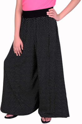 

Teeny Bopper Regular Fit Women's Black, White Trousers