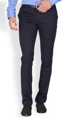 

Blackberrys Skinny Fit Men's Blue Trousers, Crystal navy