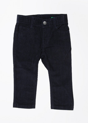 United Colors of Benetton. Slim Fit Boys Blue Trousers, 906
