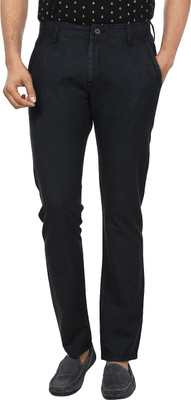FEVER Regular Fit Men Black Trousers FEVER Regular Fit Men Black Trousers