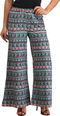 Cottinfab Regular Fit Women Multicolor Trousers