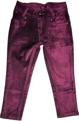 

Gungun Fashion Skinny Fit Girls Purple Trousers