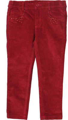 

Beebay Regular Fit Girls Maroon Trousers