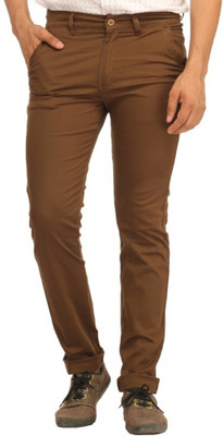 

Feels Good Slim Fit Men's Beige Trousers, Royal beige