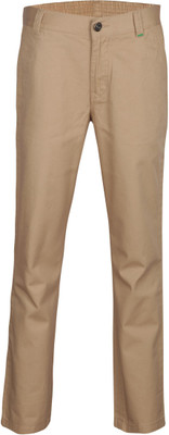 

Gini & Jony Regular Fit Boys Brown Trousers, C153