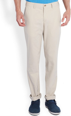 

Park Avenue Slim Fit Men's Beige Trousers