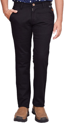 

British Terminal Slim Fit Men's Black Trousers