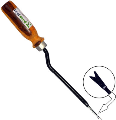 

Real Seed Weeder Cas Garden Planting 14 cm Pointed Trowel