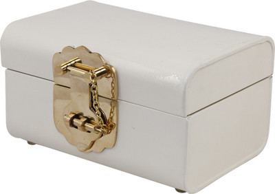 

Elan Metal Trunk(Finish and Fabric Color - White)
