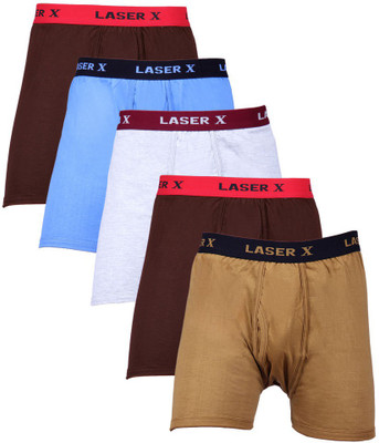 

Laser X Men's Trunks, Coffee;gray;light brown;sky