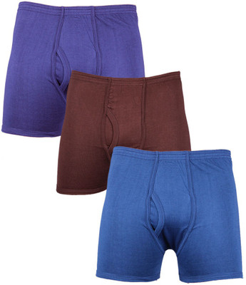 

Laser X Men's Trunks, Blue;dark brown;navy