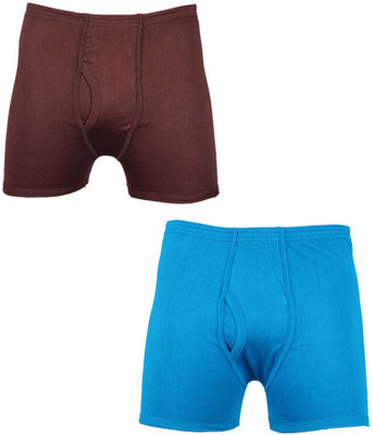 

Laser X Men's Trunks, Coffee;sky