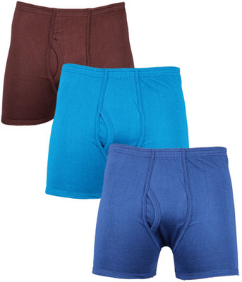 

Laser X Men's Trunks, Blue;dark brown;sky