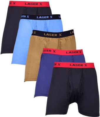 

Laser X Men's Trunks, Black;blue;brown;sky