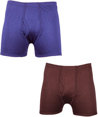

Laser X Men's Trunks, Dark blue;dark_brown