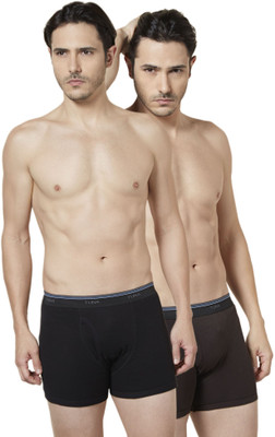 

Tuna London Men's Trunks, Brwon:black