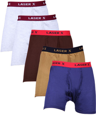 

Laser X Men's Trunks, Brown;coffee;gray;light blue