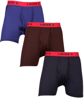 

Laser X Men's Trunks, Black;blue;coffee