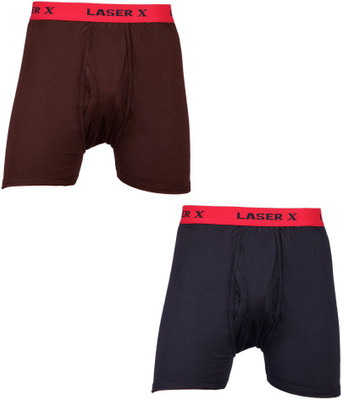 

Laser X Men's Trunks, Black;coffee