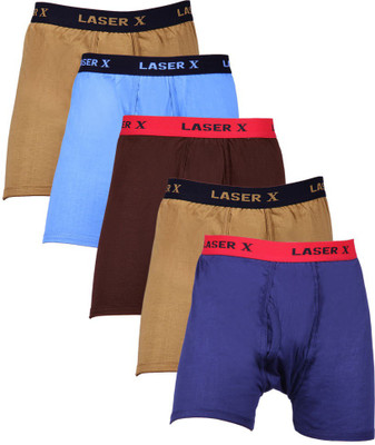 

Laser X Men's Trunks, Brown;coffee;light blue;sky
