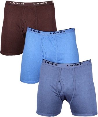 

Laser X Men's Trunks, Coffee;dark blue;sky