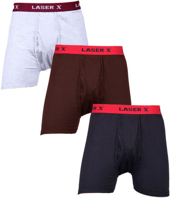 

Laser X Men's Trunks, Black;coffee;grey