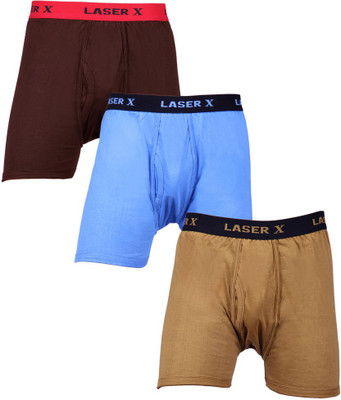 

Laser X Men's Trunks, Coffee;light brown;sky