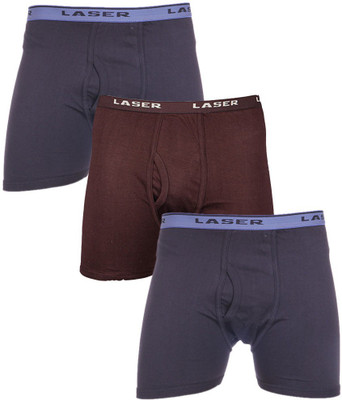 

Laser X Men's Trunks, Black;coffee