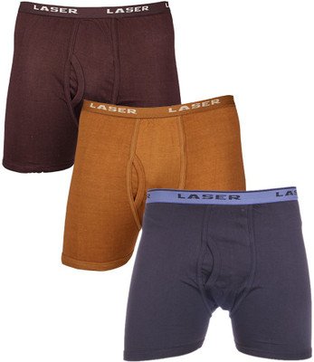 

Laser X Men's Trunks, Black;brown;coffee