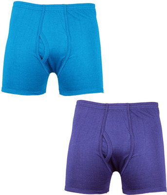

Laser X Men's Trunks, Light blue;navy