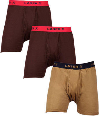 

Laser X Men's Trunks, Coffee;light brown