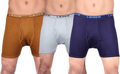 

Laser X OE 101 Men's Trunks, Brown;gray;navy