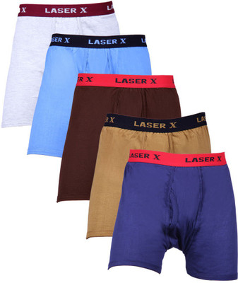 

Laser X Men's Trunks, Brown;coffee;gray;light blue;sky