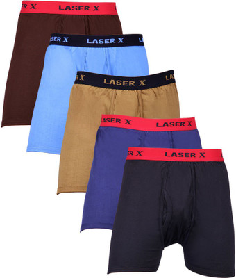 

Laser X Men's Trunks, Black;blue;brown;coffee;sky
