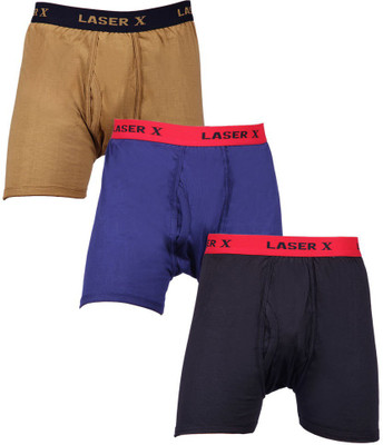 

Laser X Men's Trunks, Black;blue;brown