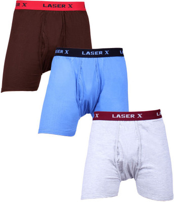 

Laser X Men's Trunks, Coffee;light grey;sky