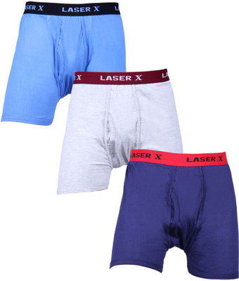 

Laser X Men's Trunks, Grey;light blue;sky