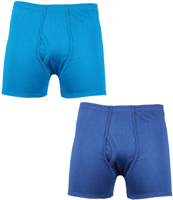 

Laser X Men's Trunks, Blue;light blue