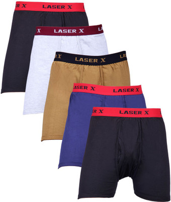 

Laser X Men's Trunks, Black;blue;brown;gray