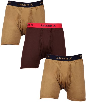 

Laser X Men's Trunks, Coffee;light brown