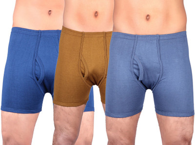 

Laser X Trunk 'H' Men's Trunks, Blue;brown